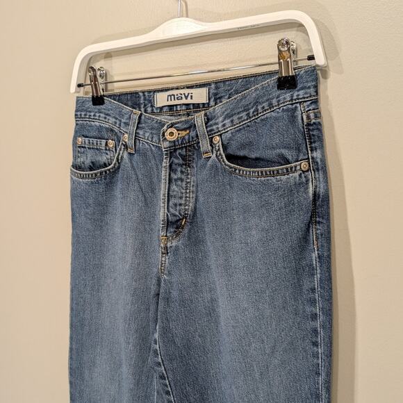 Mavi 136 Molly Lowrise Flare Button Fly 00s Y2K Classic Retro Style - Size 27/32 - Picture 2 of 8